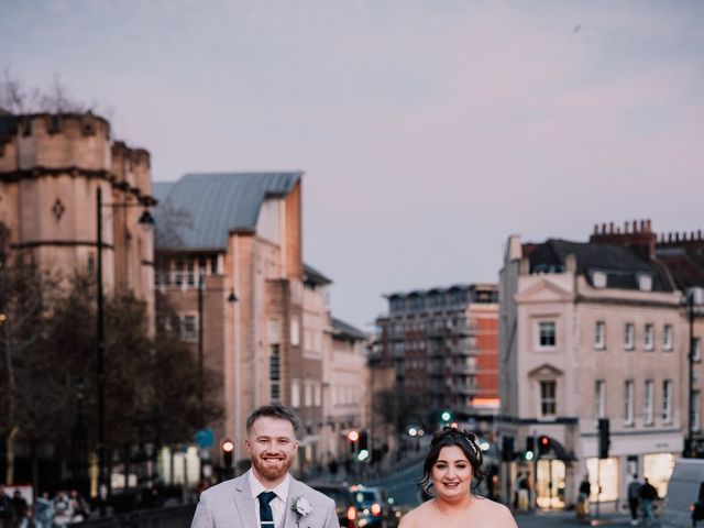 Seamus and Britannie's Wedding in Bristol City, Bristol 428
