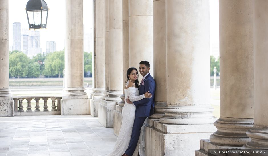 Roopali and Sid's Wedding in Greenwich, South East London