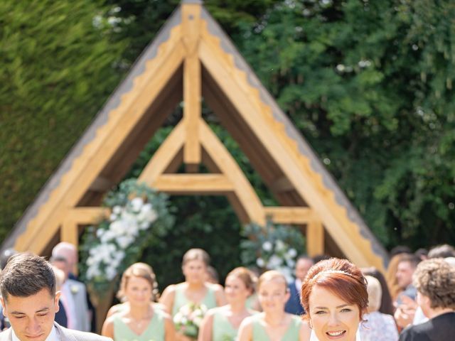 Jordan and Heather&apos;s Wedding in Northop, Flintshire 22