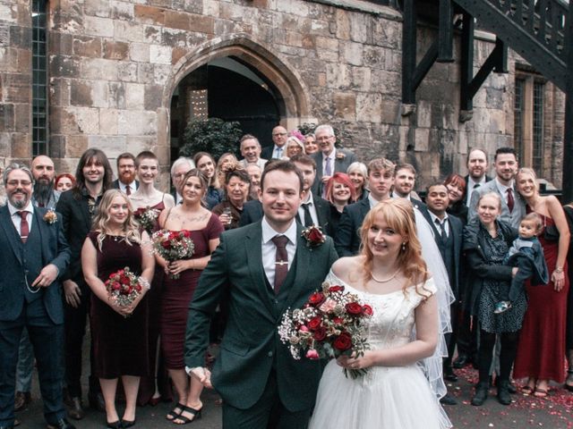 Ross and India's Wedding in York, North Yorkshire 7