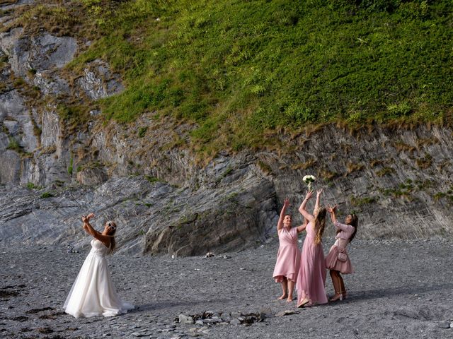 Gareth and Jola's Wedding in Ilfracombe, Devon 21