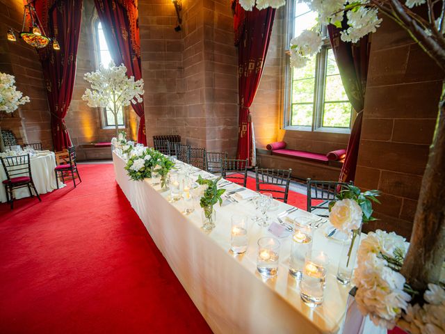 David and Hannah&apos;s Wedding in Peckforton, Cheshire 14