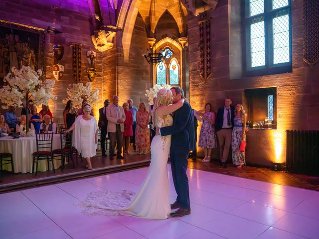 David and Hannah&apos;s Wedding in Peckforton, Cheshire 19