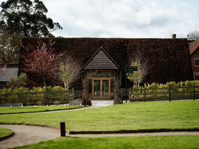 Ashley and Tiffany's Wedding in Silchester, Hampshire 3