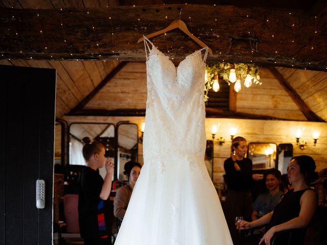 Ashley and Tiffany's Wedding in Silchester, Hampshire 9