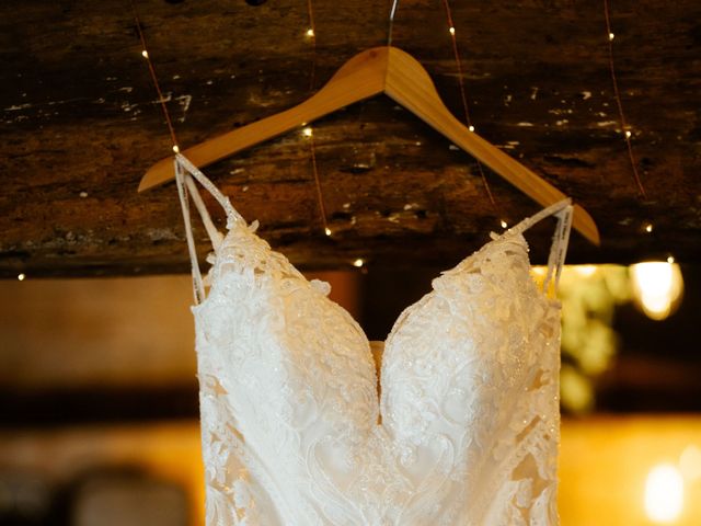 Ashley and Tiffany's Wedding in Silchester, Hampshire 12