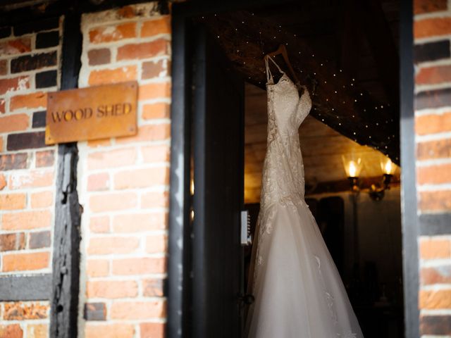 Ashley and Tiffany's Wedding in Silchester, Hampshire 13