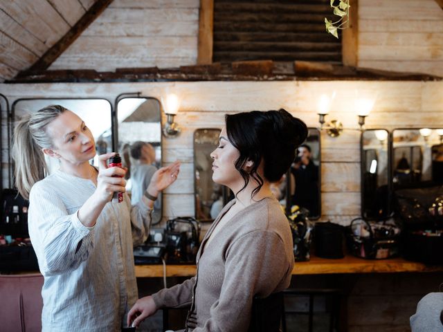 Ashley and Tiffany's Wedding in Silchester, Hampshire 21