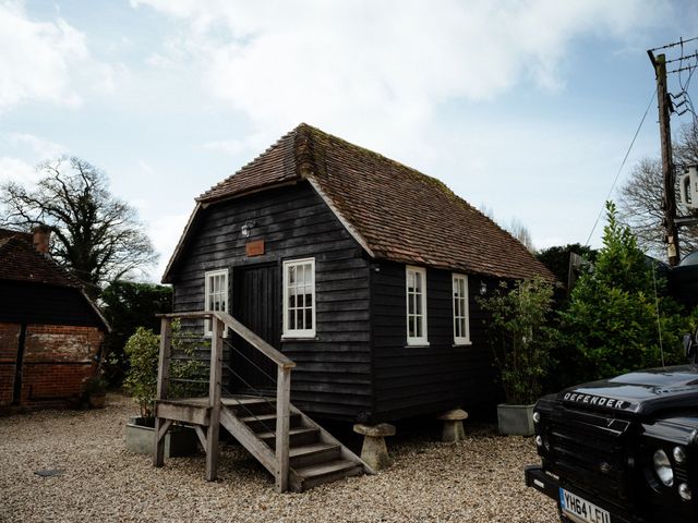 Ashley and Tiffany's Wedding in Silchester, Hampshire 31