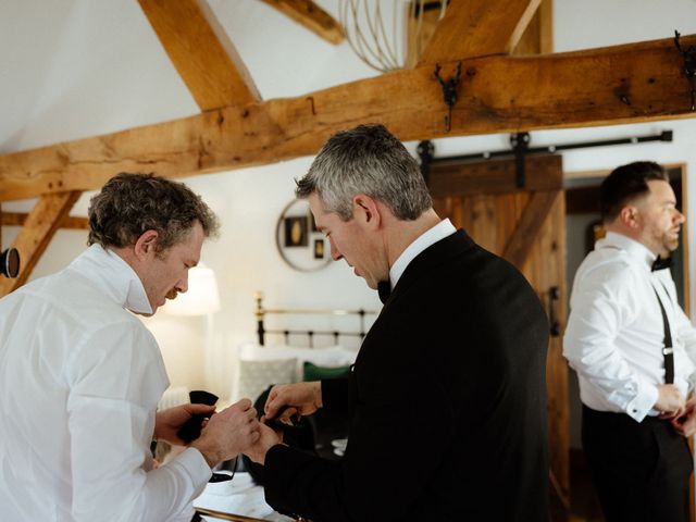 Ashley and Tiffany's Wedding in Silchester, Hampshire 33