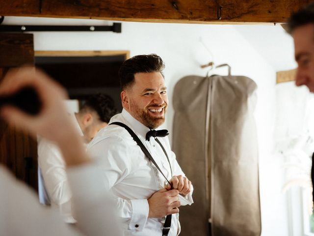 Ashley and Tiffany's Wedding in Silchester, Hampshire 34