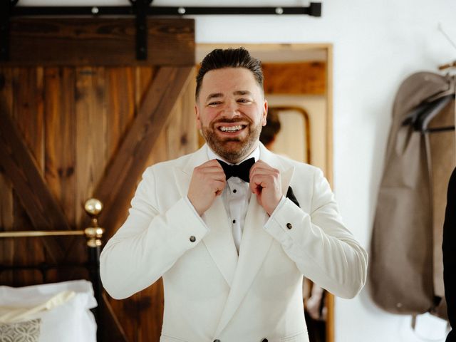 Ashley and Tiffany's Wedding in Silchester, Hampshire 43