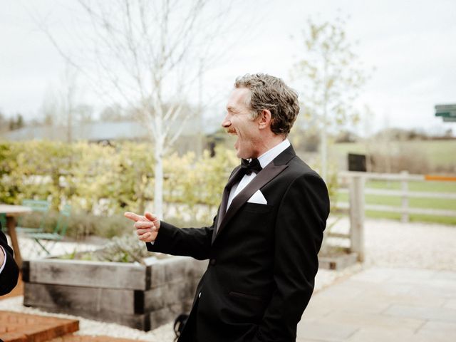 Ashley and Tiffany's Wedding in Silchester, Hampshire 45