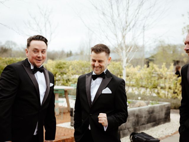 Ashley and Tiffany's Wedding in Silchester, Hampshire 46