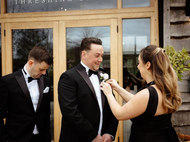 Ashley and Tiffany's Wedding in Silchester, Hampshire 51