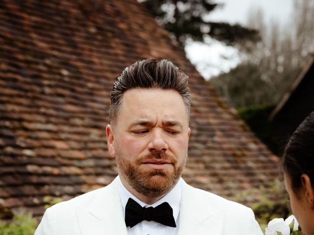 Ashley and Tiffany's Wedding in Silchester, Hampshire 52