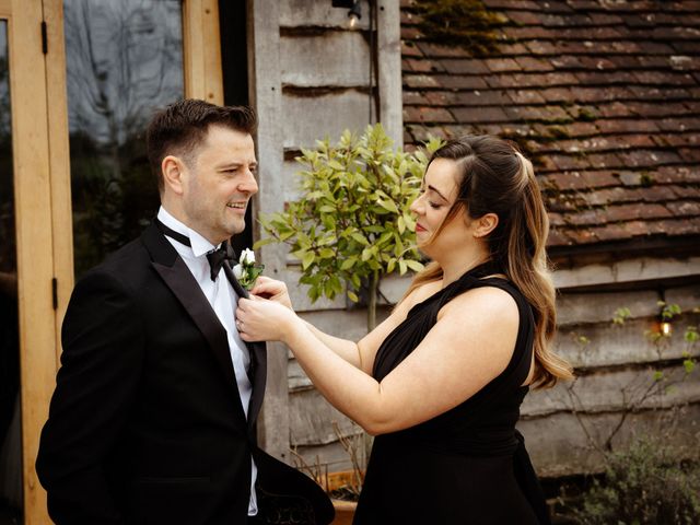 Ashley and Tiffany's Wedding in Silchester, Hampshire 53