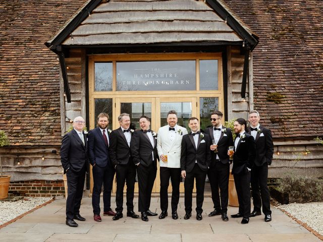 Ashley and Tiffany's Wedding in Silchester, Hampshire 66