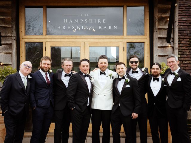 Ashley and Tiffany's Wedding in Silchester, Hampshire 68