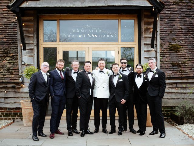Ashley and Tiffany's Wedding in Silchester, Hampshire 69