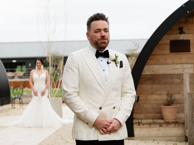 Ashley and Tiffany's Wedding in Silchester, Hampshire 99
