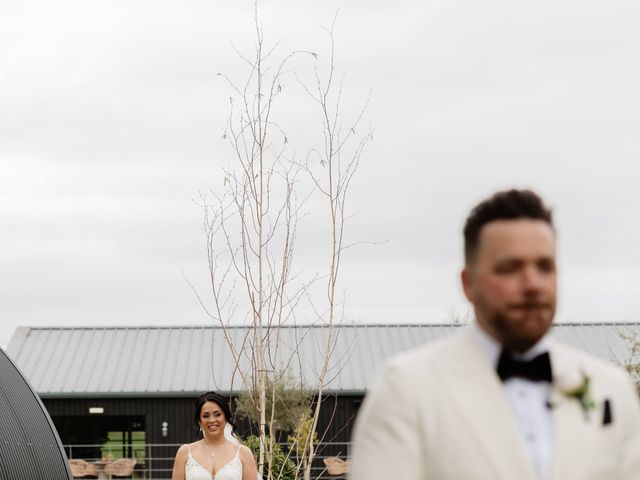 Ashley and Tiffany's Wedding in Silchester, Hampshire 100
