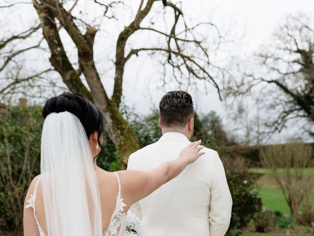 Ashley and Tiffany's Wedding in Silchester, Hampshire 104