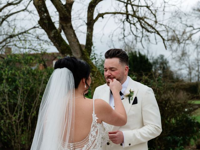 Ashley and Tiffany's Wedding in Silchester, Hampshire 107