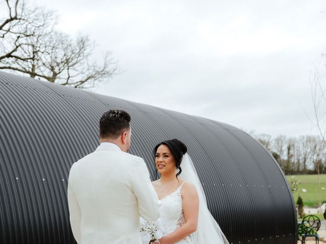 Ashley and Tiffany's Wedding in Silchester, Hampshire 109