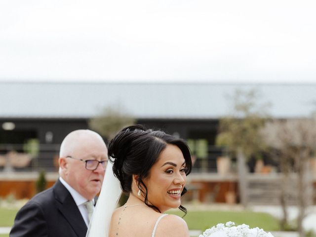 Ashley and Tiffany's Wedding in Silchester, Hampshire 114