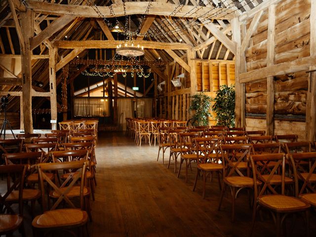 Ashley and Tiffany's Wedding in Silchester, Hampshire 116