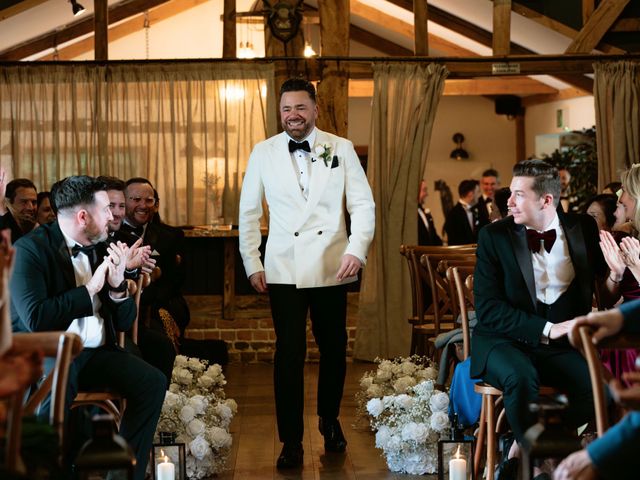 Ashley and Tiffany's Wedding in Silchester, Hampshire 118