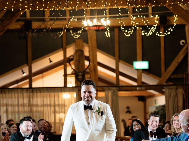 Ashley and Tiffany's Wedding in Silchester, Hampshire 120