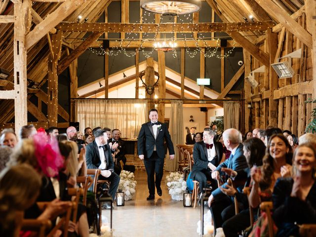 Ashley and Tiffany's Wedding in Silchester, Hampshire 122