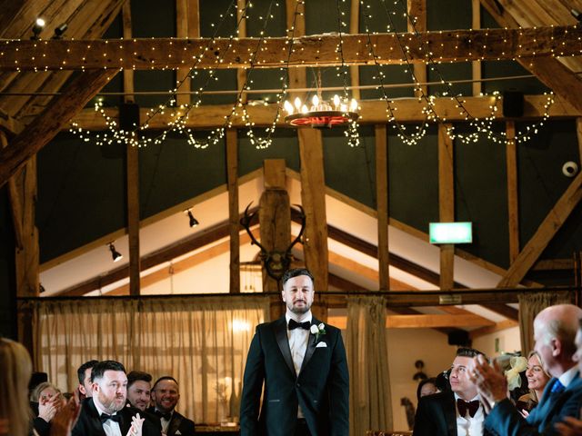 Ashley and Tiffany's Wedding in Silchester, Hampshire 125