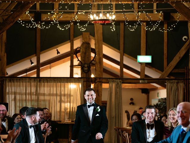 Ashley and Tiffany's Wedding in Silchester, Hampshire 126
