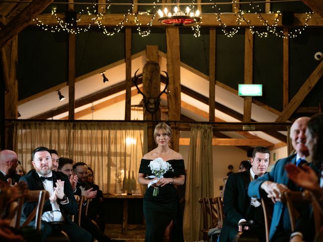 Ashley and Tiffany's Wedding in Silchester, Hampshire 129