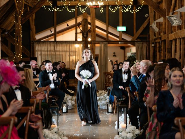 Ashley and Tiffany's Wedding in Silchester, Hampshire 133