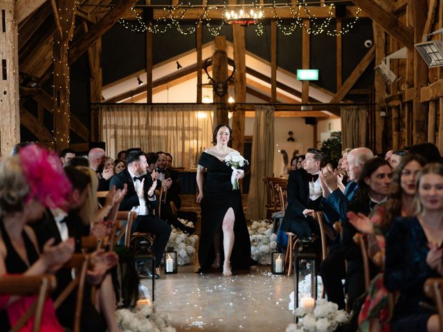 Ashley and Tiffany's Wedding in Silchester, Hampshire 134