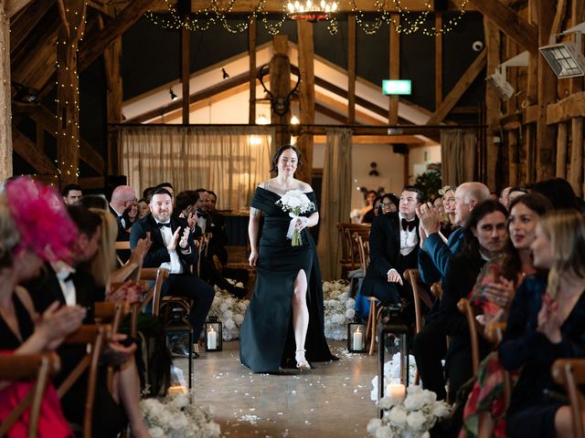 Ashley and Tiffany's Wedding in Silchester, Hampshire 135