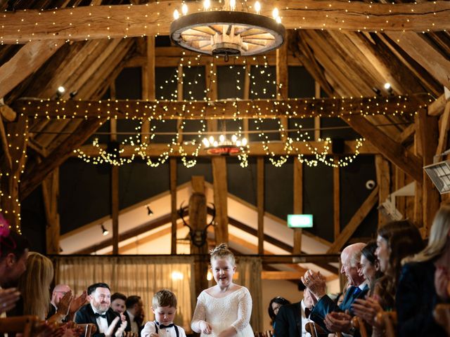 Ashley and Tiffany's Wedding in Silchester, Hampshire 138