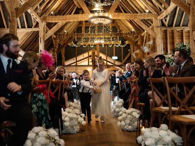 Ashley and Tiffany's Wedding in Silchester, Hampshire 139