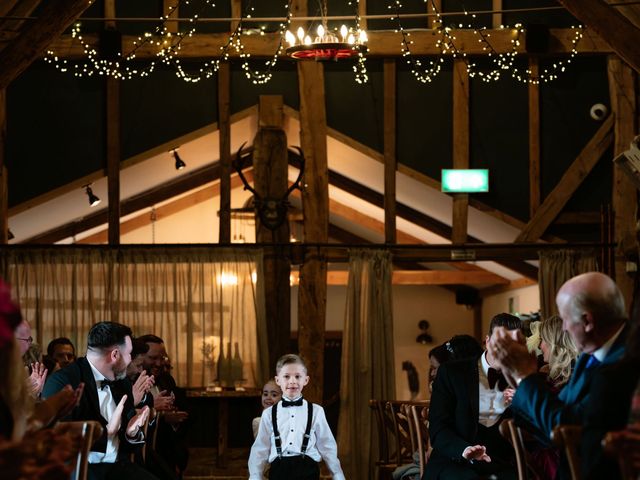 Ashley and Tiffany's Wedding in Silchester, Hampshire 140