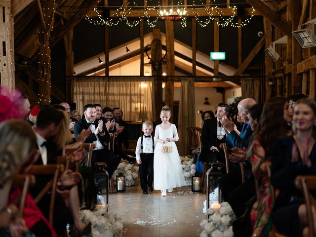 Ashley and Tiffany's Wedding in Silchester, Hampshire 142
