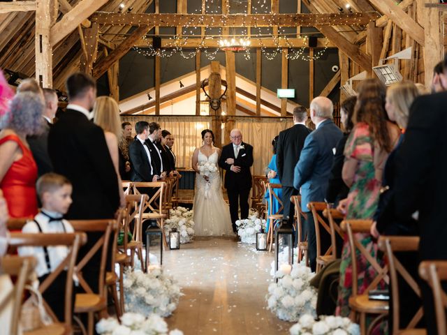 Ashley and Tiffany's Wedding in Silchester, Hampshire 145