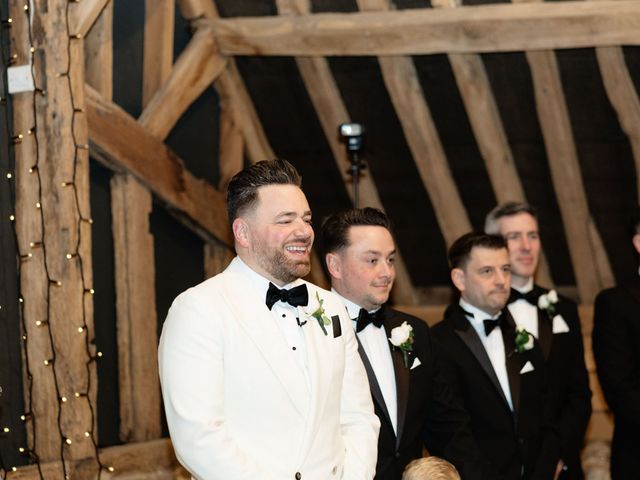 Ashley and Tiffany's Wedding in Silchester, Hampshire 149