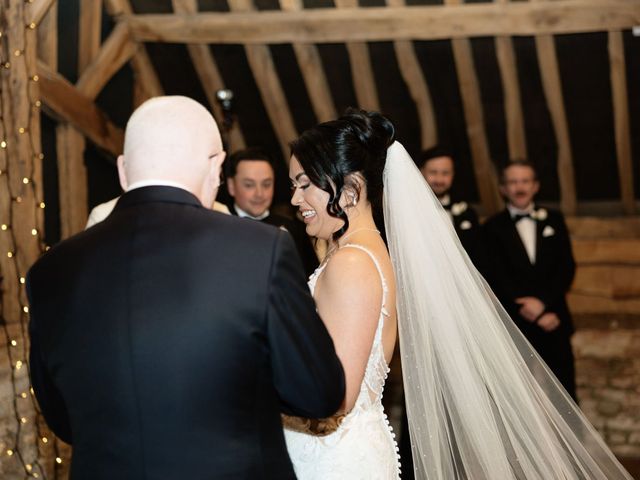 Ashley and Tiffany's Wedding in Silchester, Hampshire 153