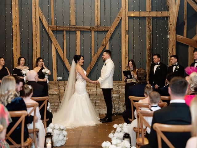 Ashley and Tiffany's Wedding in Silchester, Hampshire 156