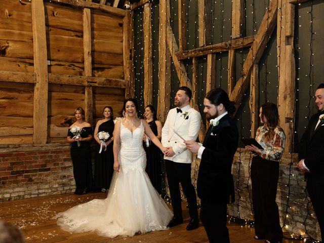 Ashley and Tiffany's Wedding in Silchester, Hampshire 160