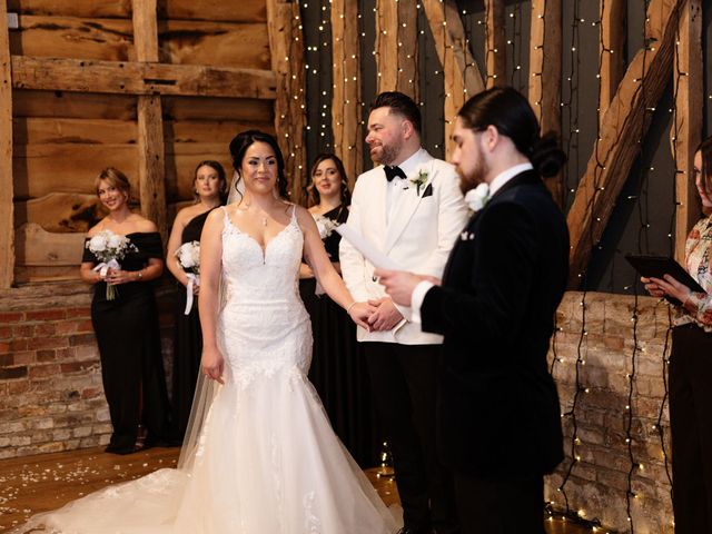 Ashley and Tiffany's Wedding in Silchester, Hampshire 161